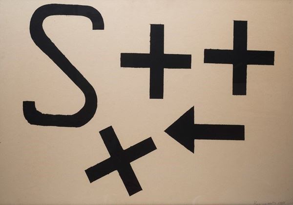 Jannis Kounellis - Senza titolo