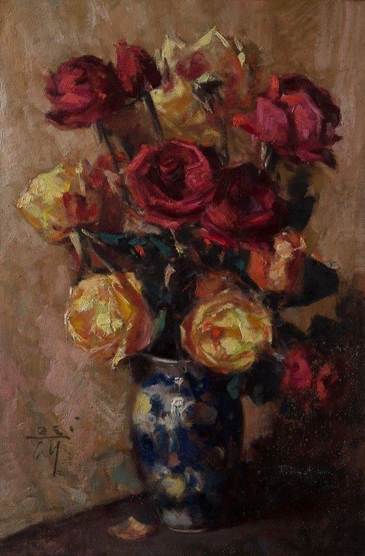 Corrado Michelozzi - Vaso di fiori 