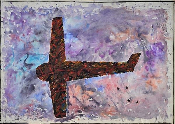 Franco Angeli : Senza titolo   - Auction Modern and Contemporary art - III - Galleria Pananti Casa d'Aste