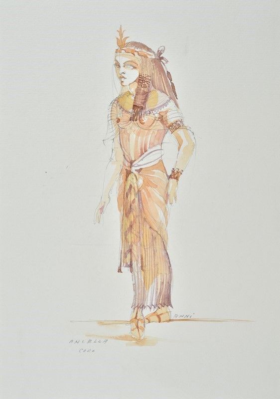 Anna  Anni - Sketch for Aida