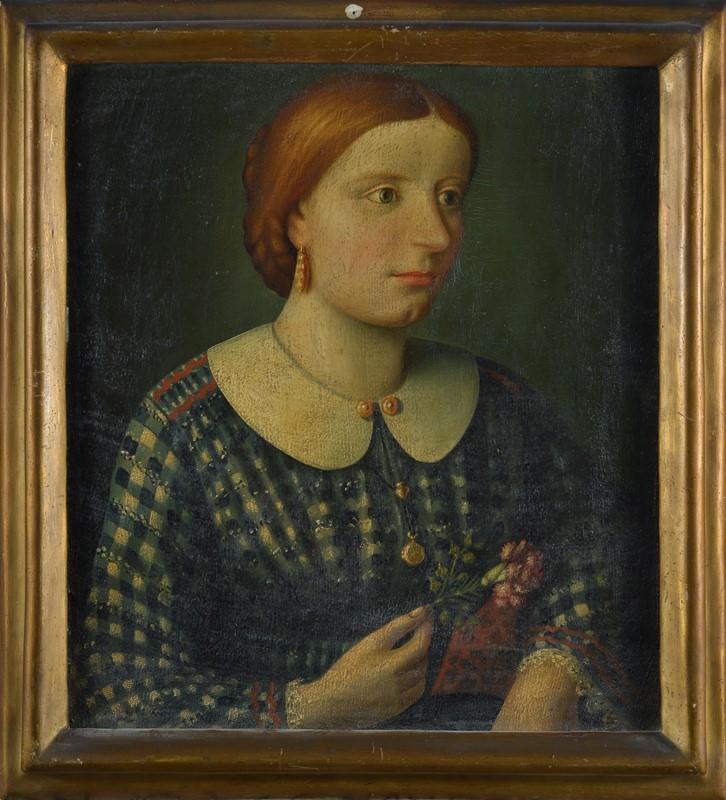 Anonimo, XIX - XX Sec. - Ritratto di Donna