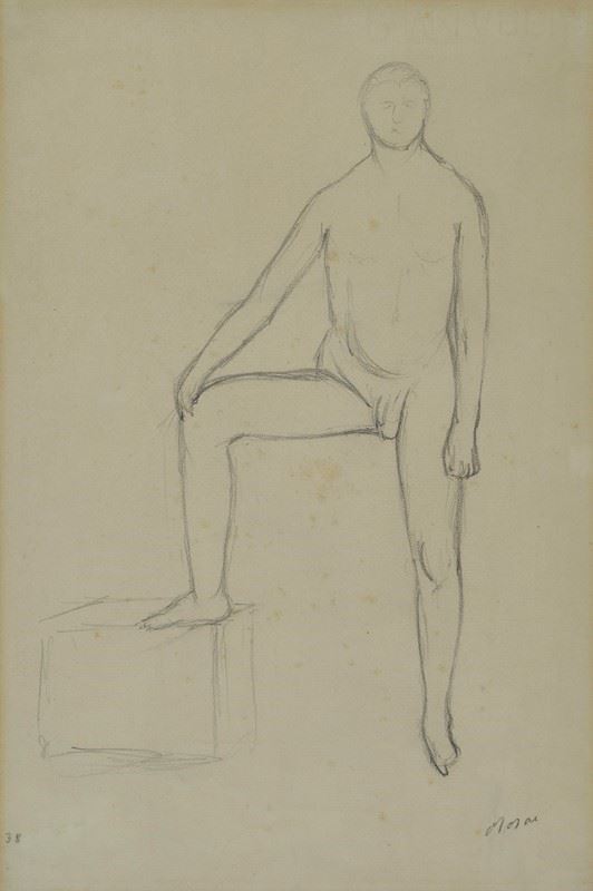 Ottone Rosai - Nudo 