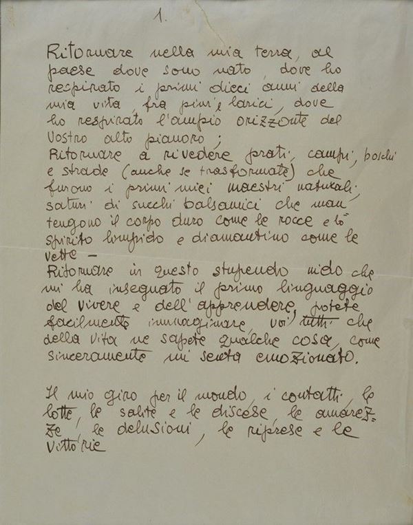 Fortunato Depero - ..Ritornare nella mia terra