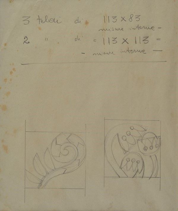 Fortunato Depero - Patterns for pillows
