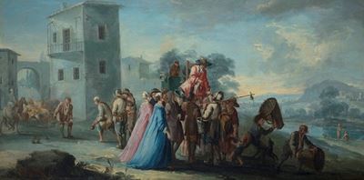 Arrivo Dell’indovino nel Villaggio