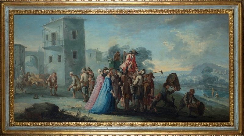 Pietro Maurizio Bolckman - Arrivo Dell’indovino nel Villaggio