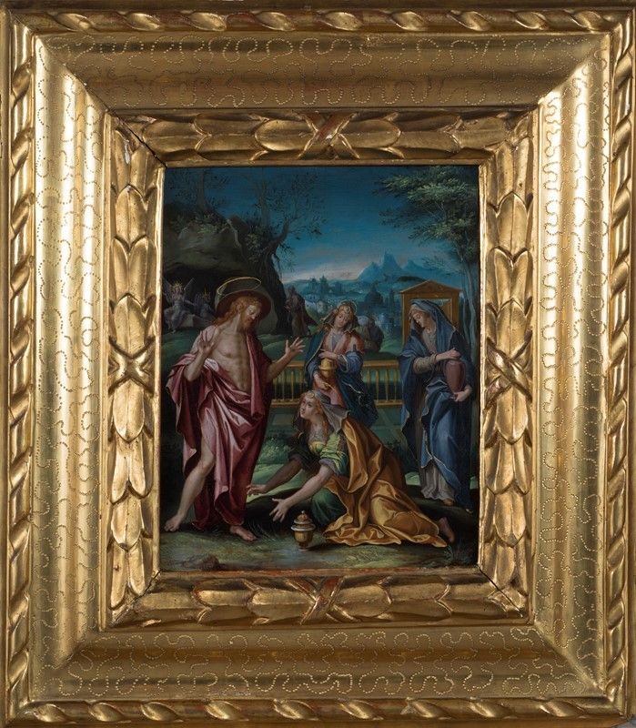 Scuola Fiamminga, XVI Sec. - Noli Me Tangere