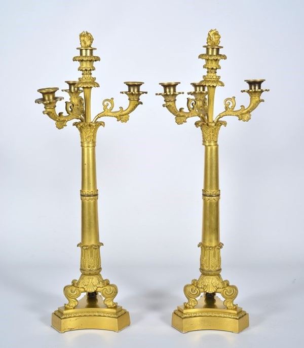 Coppia di canedelieri  - Asta ANTIQUARIATO - I - Galleria Pananti Casa d'Aste