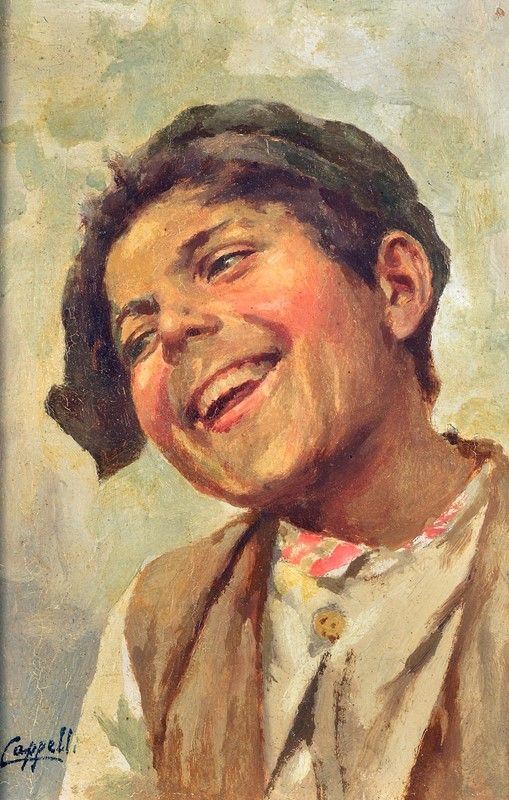Evaristo Cappelli - Ritratto di popolano