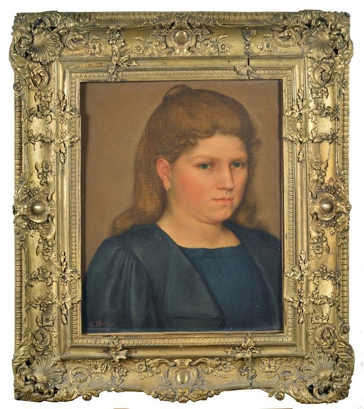 E. Thomas - Ritratto di Donna