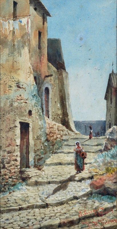 Ettore Roesler Franz - San Gregorio (Tivoli)