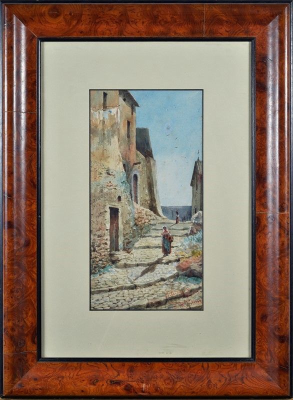 Ettore Roesler Franz - San Gregorio (tivoli)