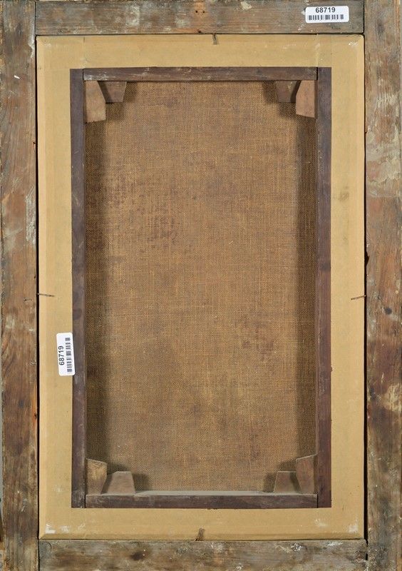 Anonimo, XVII Sec. - Apparizione della Vergine a San Bernardo