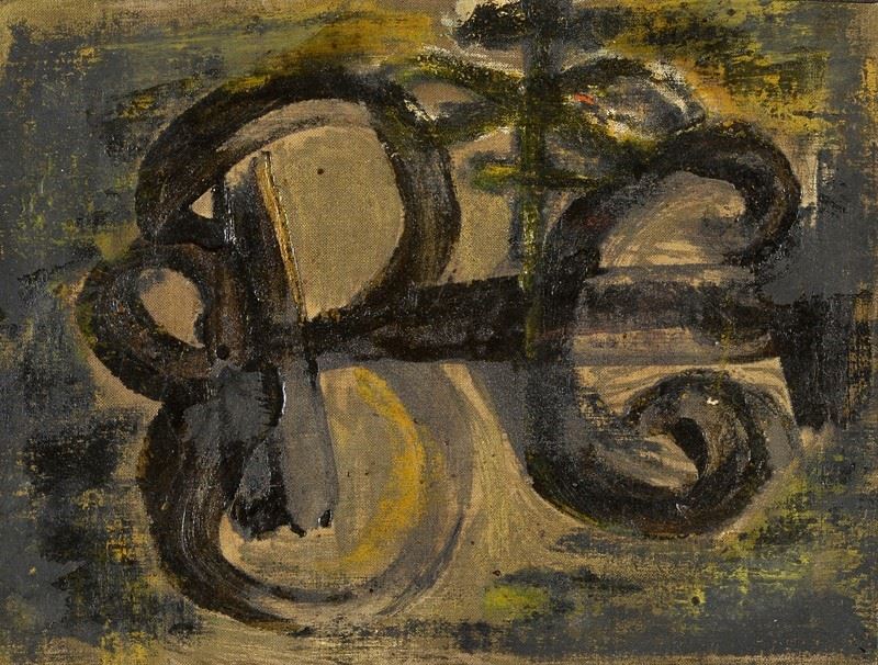 Bruno Ceccobelli - Senza Titolo