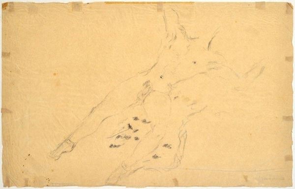 Filippo de Pisis - Studio di nudo