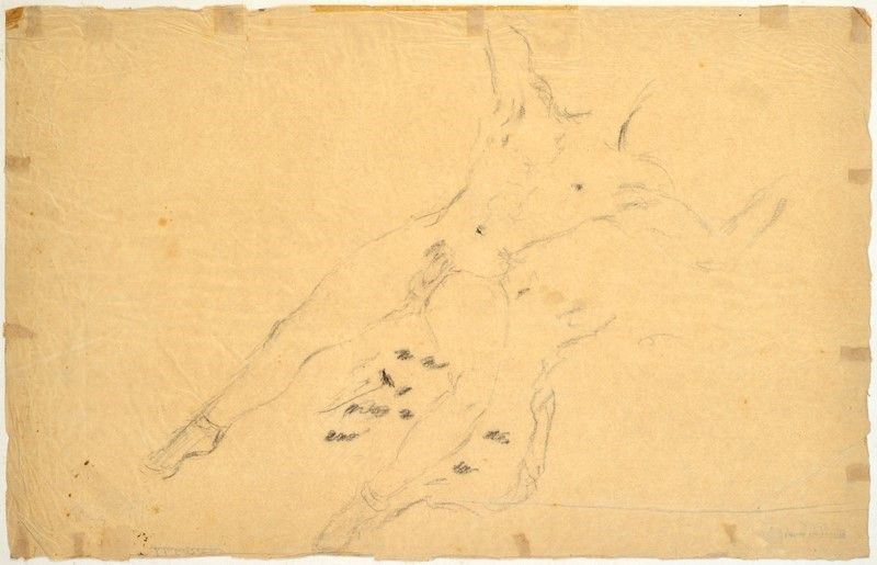 Filippo De Pisis - Studio di Nudo