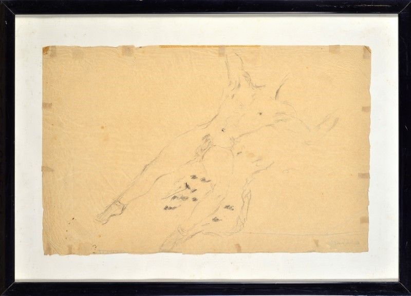 Filippo De Pisis - Studio di Nudo