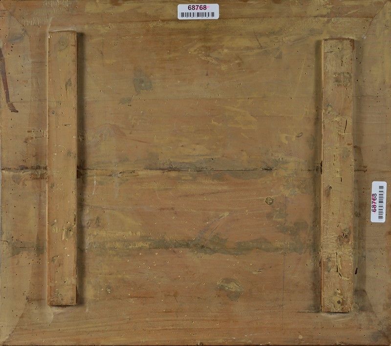 Scuola Francese, XIX Sec. - Paesaggio con Figure