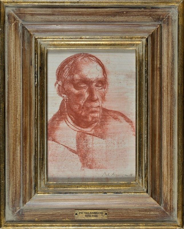 Pietro Annigoni - Volto Maschile