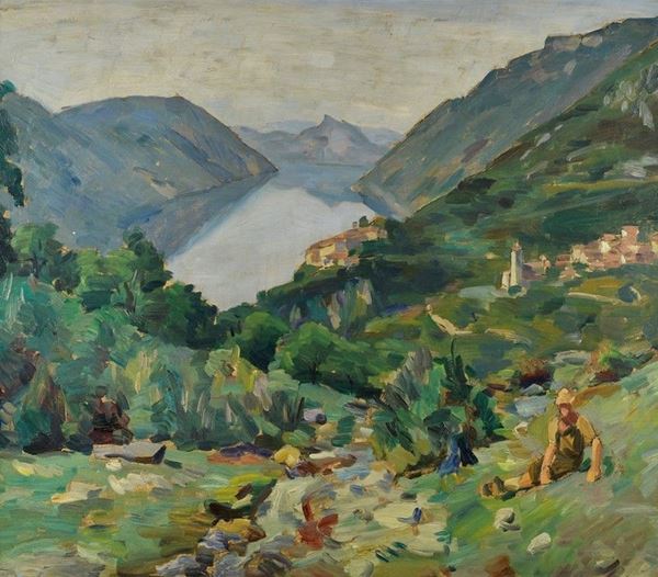 Ugo Celada da Virgilio - Paesaggio montano 