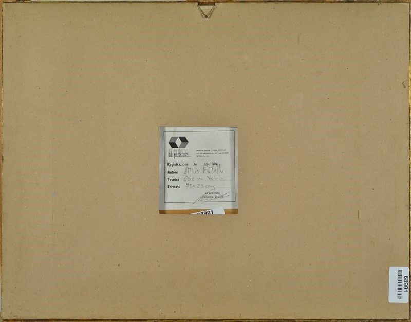 Attilio Pratella - Figure Lungo Strada