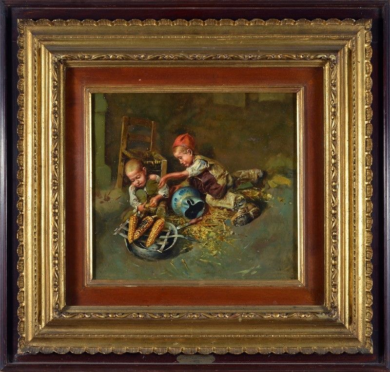 Tito Pellicciotti - Interno con Bambini