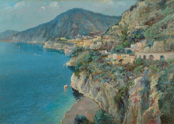 Pasquale Avallone - Veduta della Costiera Amalfitana