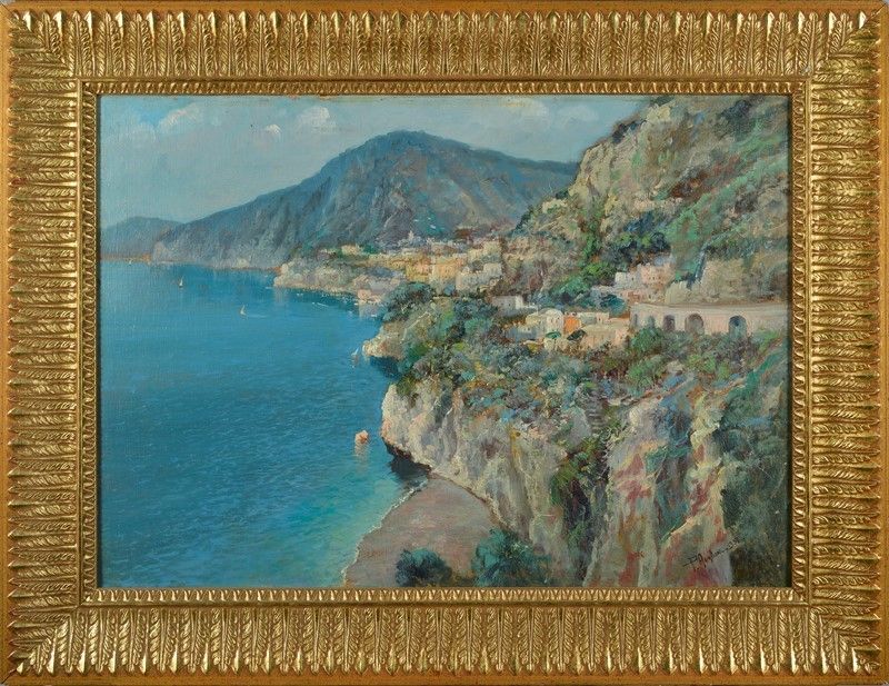 Pasquale Avallone - Veduta della Costiera Amalfitana