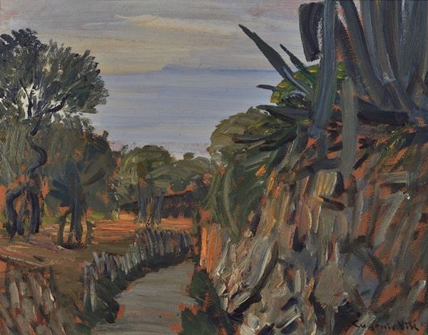 Eugenio Viti - Sentiero di campagna