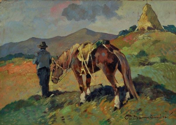 Carlo Domenici - Buttero