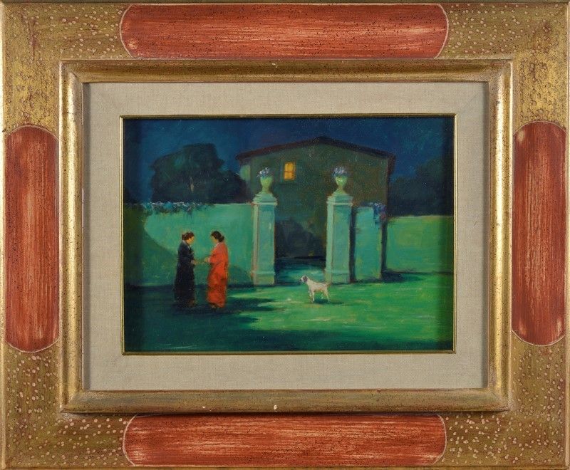 Renato Natali - Notturno con Figure