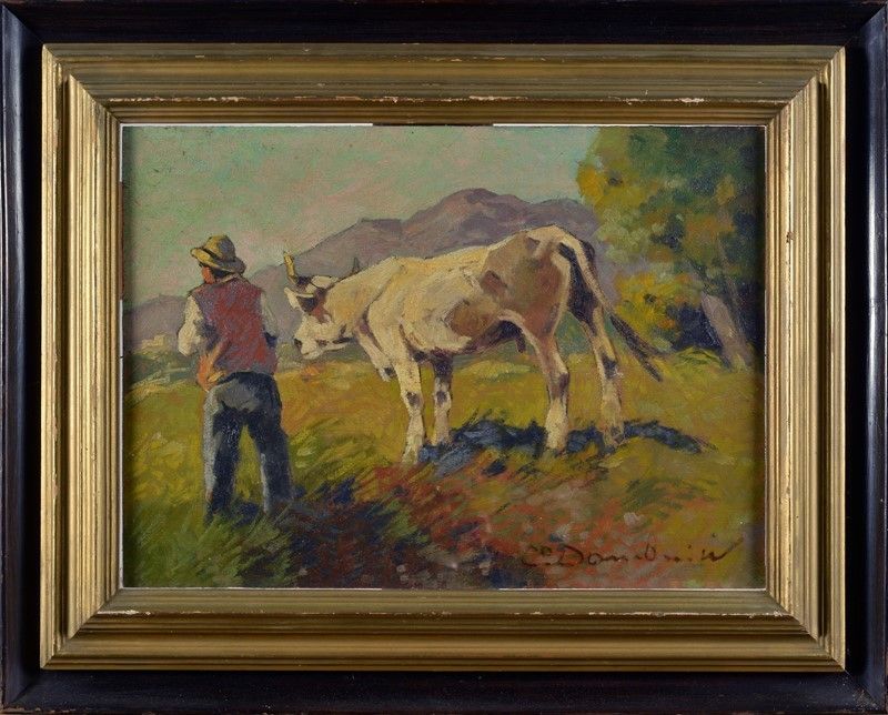 Carlo Domenici - La Mucca