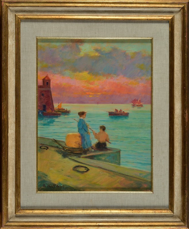 Renato Natali - Pescatorelli al Porto
