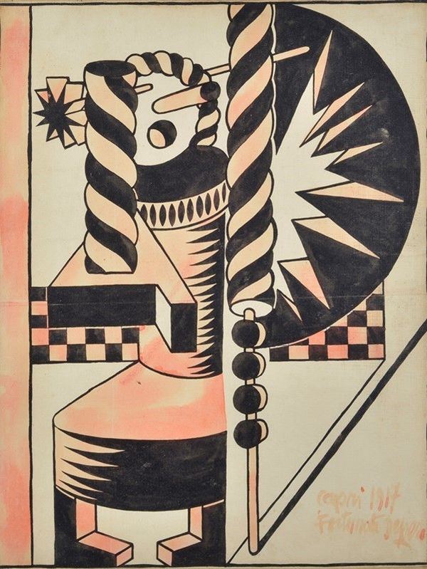 Fortunato Depero - Costruzione di bambina