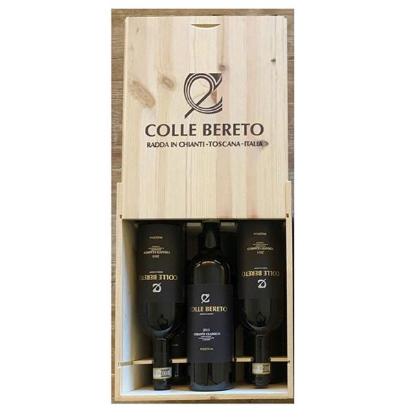 COLLE BERETO - N. 3 bottiglie di Chianti Classico riserva 2015
