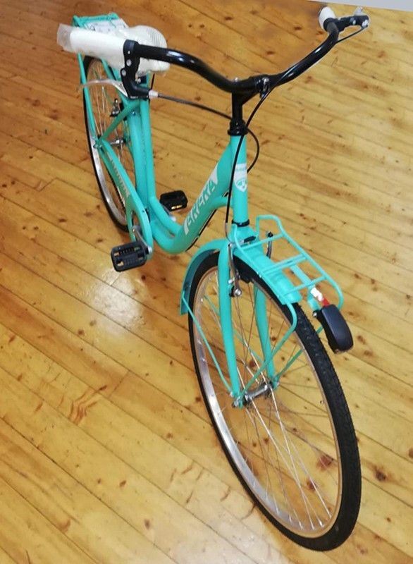 LABORATORIO CNA FIRENZE : Bicicletta azzurra BRERA  - Auction Charity online auction for ANT - Galleria Pananti Casa d'Aste