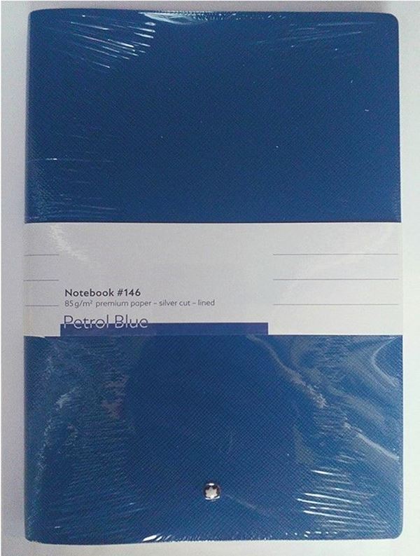 MONTBLANC - Notebook Petrol Blue, lined