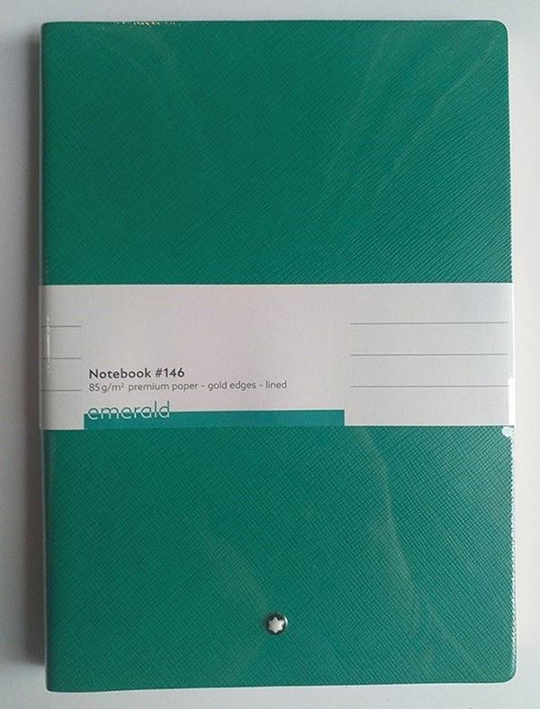 MONTBLANC - Notebook Emerald Green, lined