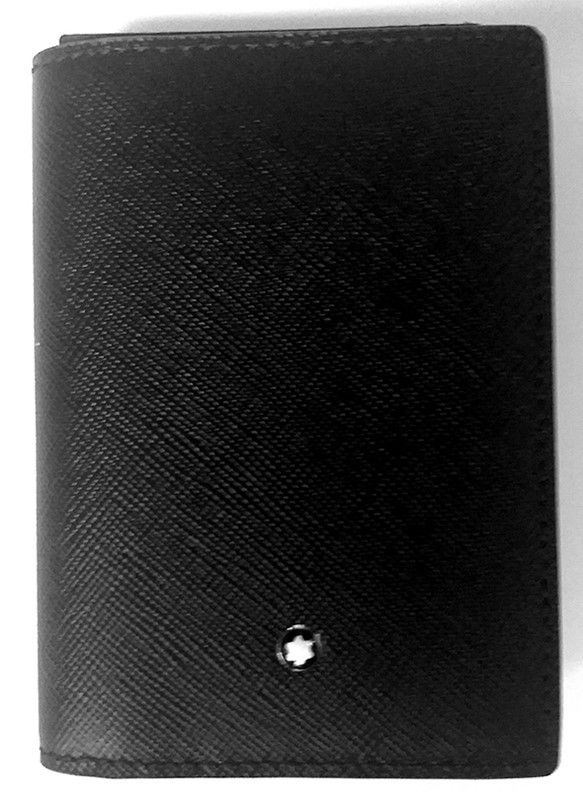 Montblanc - Portafoglio Nero in Pelle