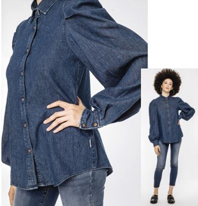 Camicia Lusine Denim Deep