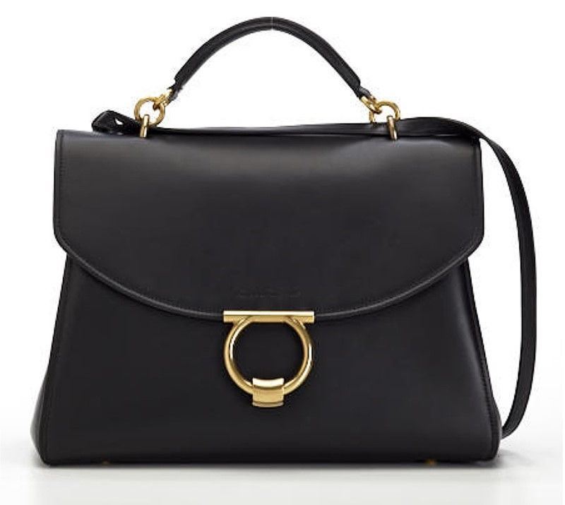 Salvatore Ferragamo - Borsa Gancino Vela Soft