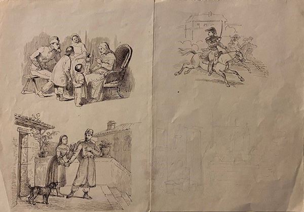 Silvestro Valeri - Tre disegni