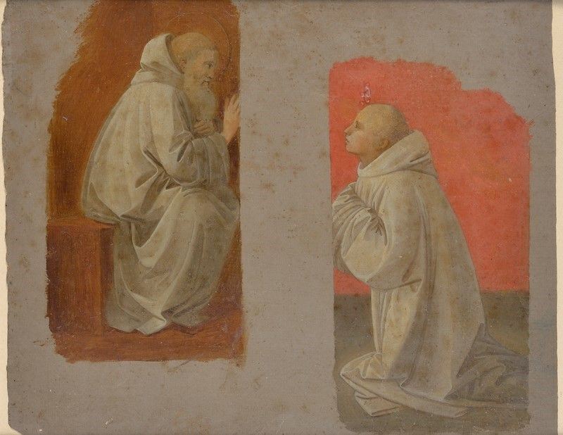 Scuola Purista, Italia Centrale, XIX Sec. - Studio di Monaci