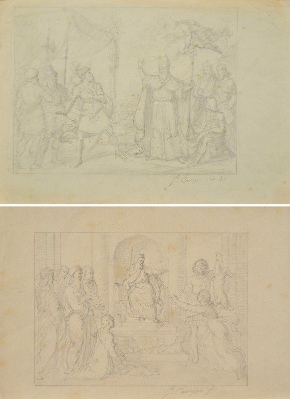 Gabriele Cavazzi - Due disegni