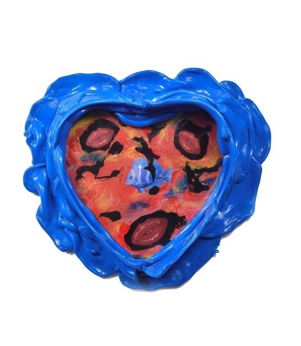 Kicco : Fish and lips  (2004)  - Silicone e plastica - Asta ARTE MODERNA E CONTEMPORANEA - II - Galleria Pananti Casa d'Aste