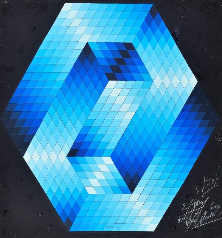 Victor Vasarely - Gestalt-k