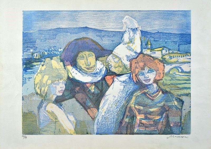 Mino Maccari - Figure