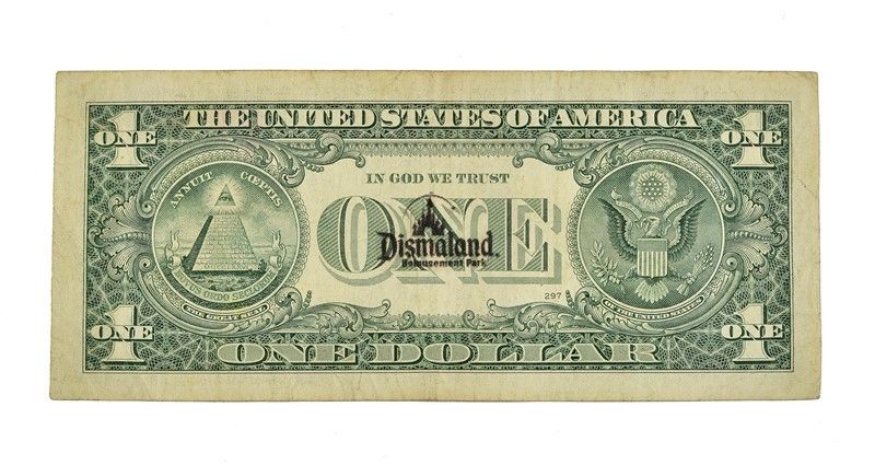 Banksy - Dismal Dollar (real Currency)