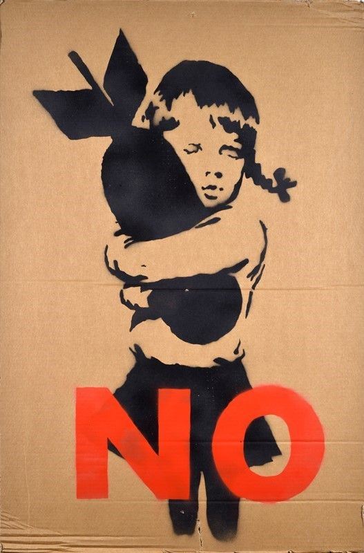 Banksy - Bomb Hugger Fragile