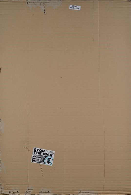 Banksy - Grim Reaper (wrong War Placard)